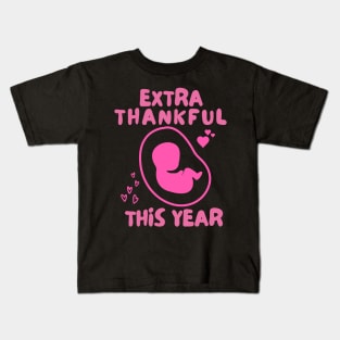 Extra Thankful This Year Kids T-Shirt